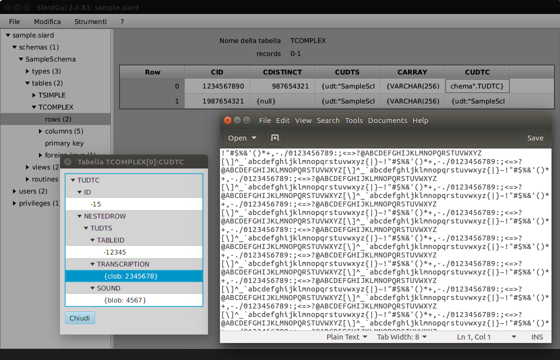 Complex UDT value with binary attribute